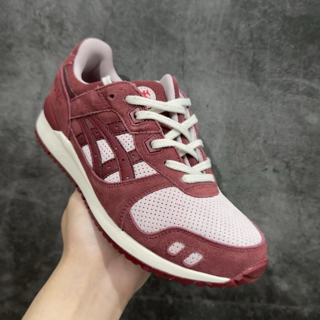 AsicsGel-Lyte3反毛皮织物休闲跑步鞋GEL-LYTETIIIOG运动鞋再次以其90年代初期的