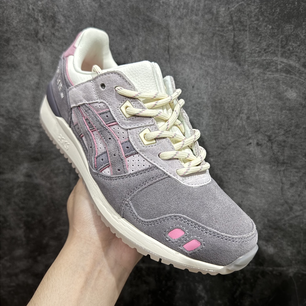 AsicsGel-Lyte3反毛皮织物休闲跑步鞋GEL-LYTETIIIOG运动鞋再次以其90年代初期的