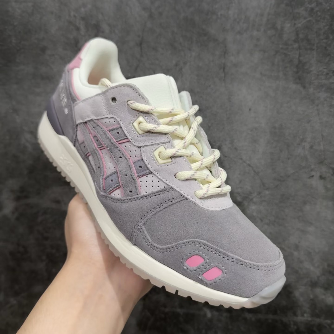 AsicsGel-Lyte3反毛皮织物休闲跑步鞋GEL-LYTETIIIOG运动鞋再次以其90年代初期的