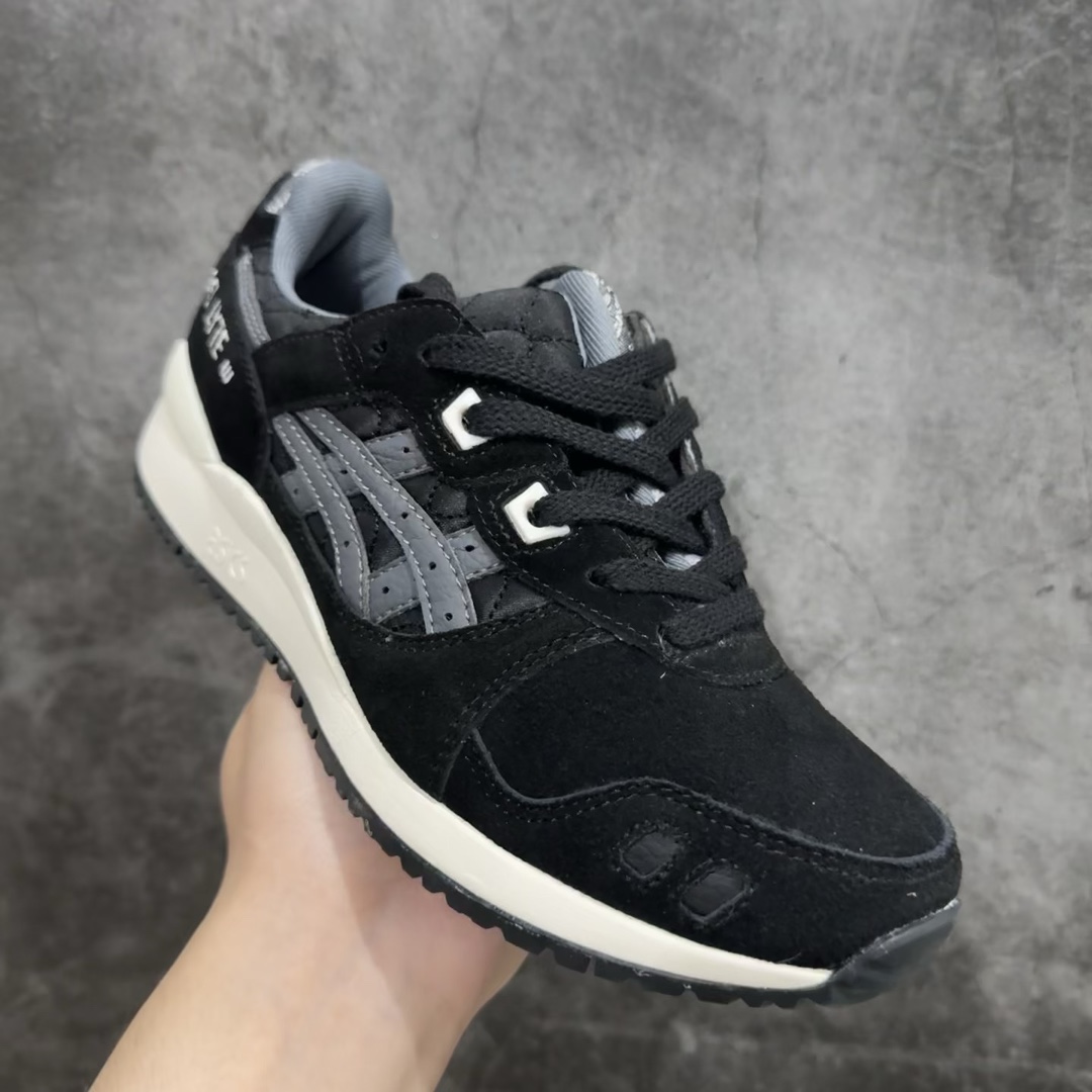 AsicsGel-Lyte3反毛皮织物休闲跑步鞋GEL-LYTETIIIOG运动鞋再次以其90年代初期的