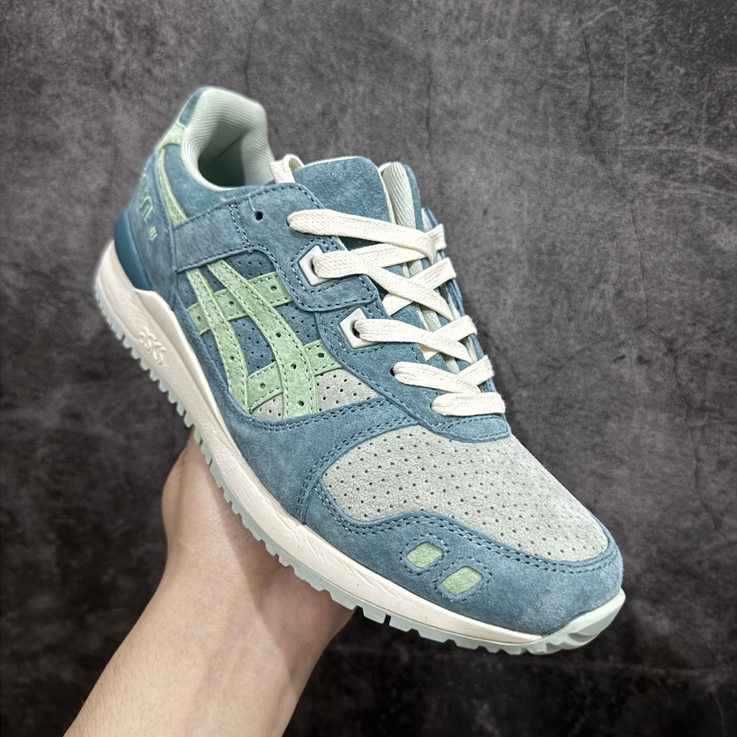 AsicsGel-Lyte3反毛皮织物休闲跑步鞋GEL-LYTETIIIOG运动鞋再次以其90年代初期的