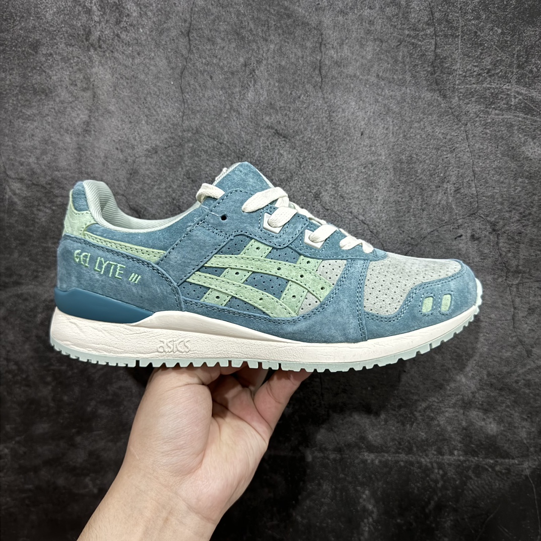 AsicsGel-Lyte3反毛皮织物休闲跑步鞋GEL-LYTETIIIOG运动鞋再次以其90年代初期的