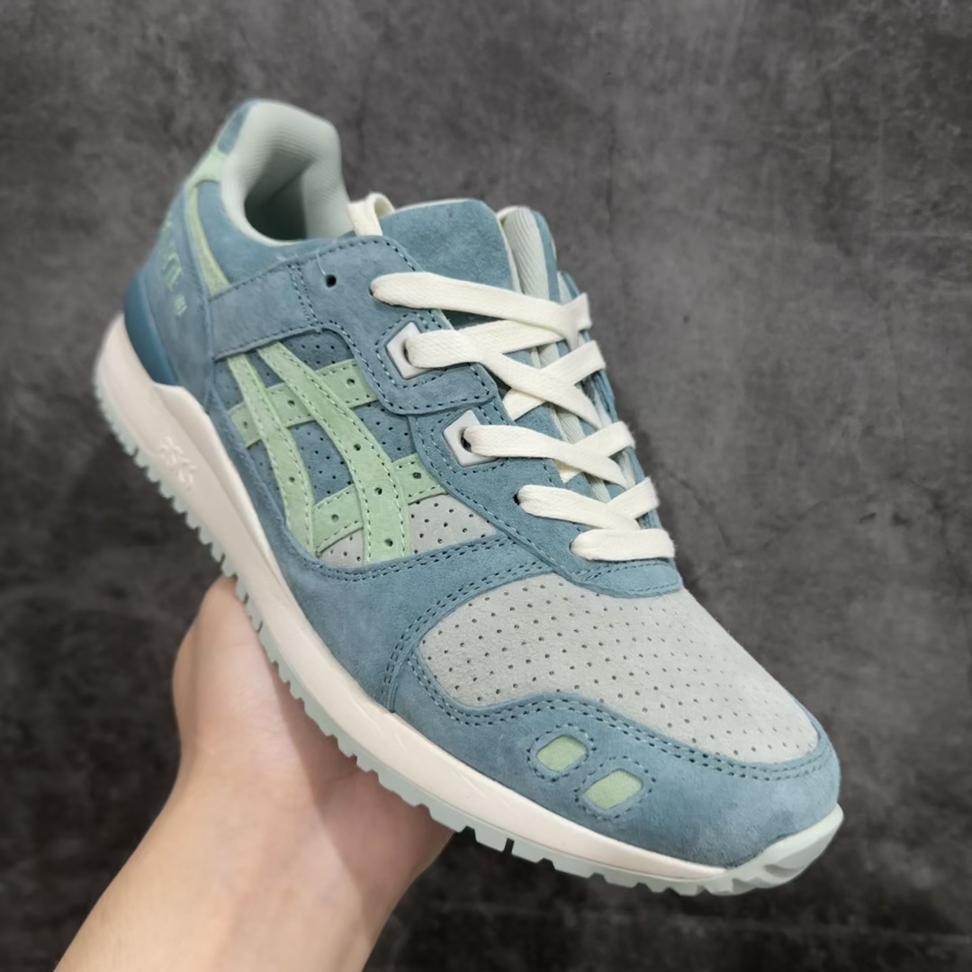 AsicsGel-Lyte3反毛皮织物休闲跑步鞋GEL-LYTETIIIOG运动鞋再次以其90年代初期的