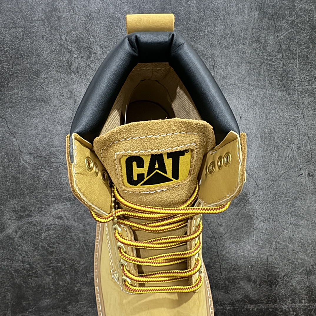 图片[8]-【公司级】CAT FOOTWEAR/ 卡特经典情侣热销款 水晶大底大黄靴 淘宝代购正品 （品质基本无法辨别出真假）专为高端海淘代购客户准备 此款每年销量爆炸 由于纯手工机打走线 做工极其复杂 在保证品质的情况下 工厂产量有限 基本上供不应求 ⚠ 五金 皮质材料 进口橡胶大底 各处小细节只和正品完全一致 双色 卡其 麦黄色 尺码： 35 36 37 38 39 40 41 42 43 44 （标准皮鞋码) 编码：TL320340-鞋库