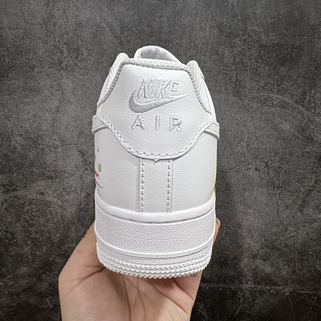 定制版NikeAirForce1Low网球女神原楦头原纸板打造纯正空军版型专注外贸渠道全掌内置蜂窝气垫原