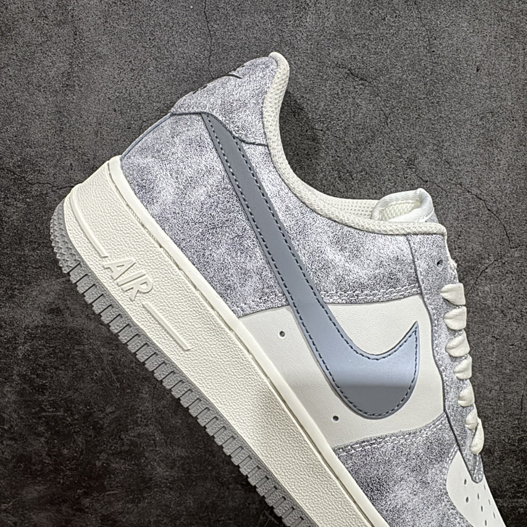 公司级NikeAirForce1Low07岩石灰配色空军一号低帮休闲板鞋原厂定制皮料定制鞋盒原楦原纸板纯