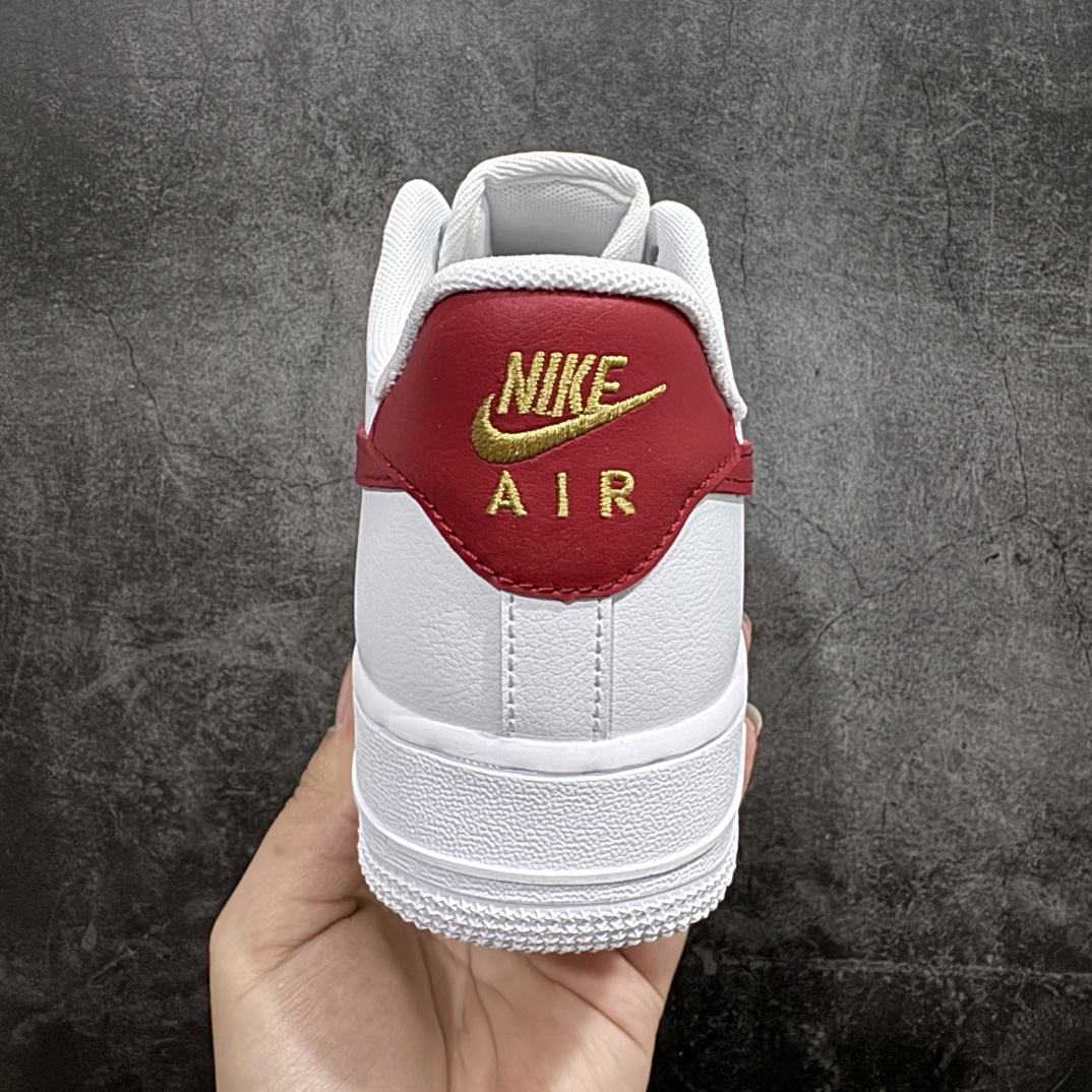 NikeAirForce1Low白红小双勾空军一号低帮运动休闲板鞋原楦头原纸板打造纯正空军版型专注外贸渠