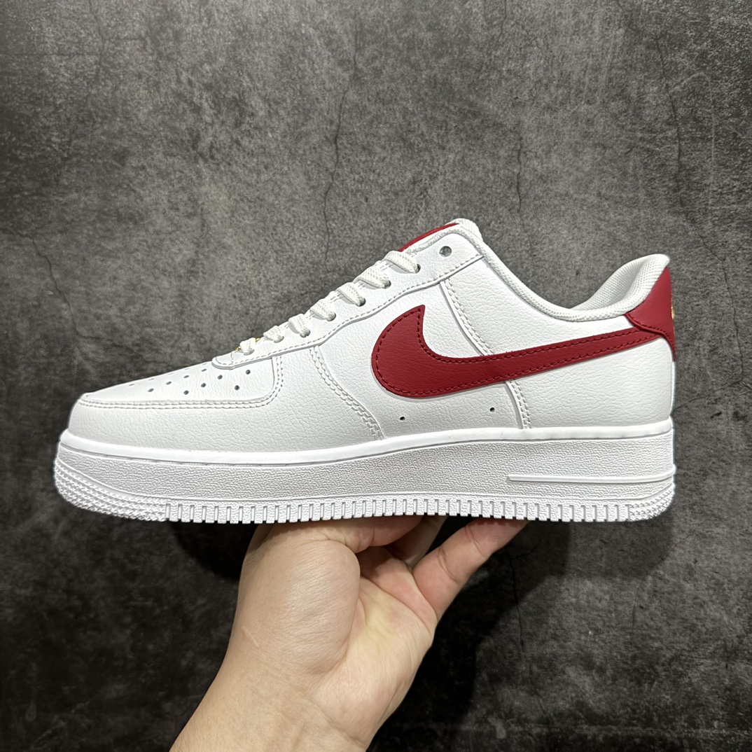 NikeAirForce1Low白红小双勾空军一号低帮运动休闲板鞋原楦头原纸板打造纯正空军版型专注外贸渠