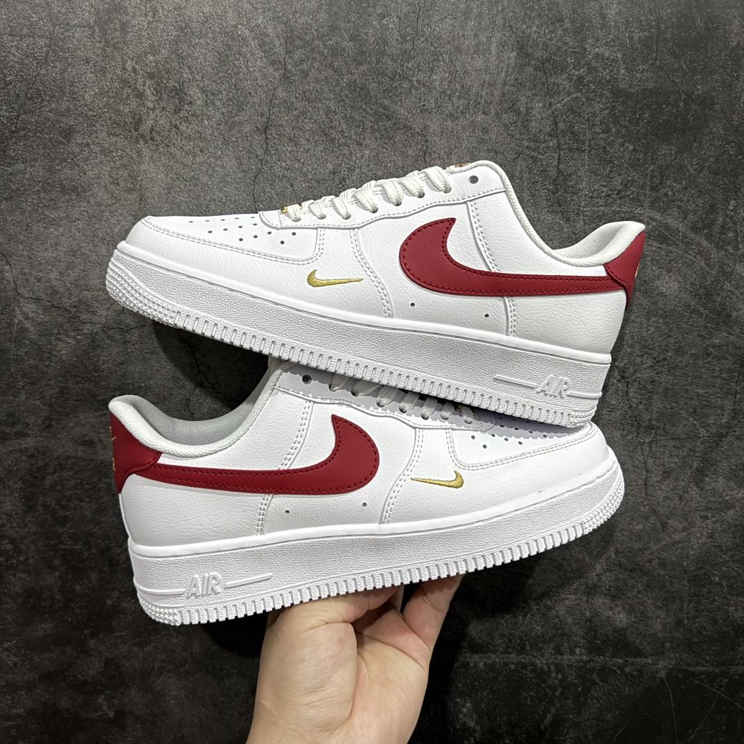 NikeAirForce1Low白红小双勾空军一号低帮运动休闲板鞋原楦头原纸板打造纯正空军版型专注外贸渠