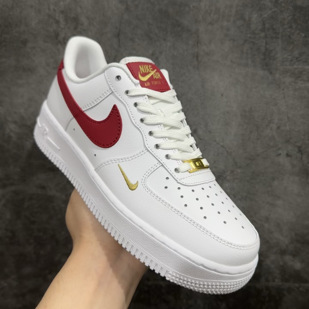 NikeAirForce1Low白红小双勾空军一号低帮运动休闲板鞋原楦头原纸板打造纯正空军版型专注外贸渠