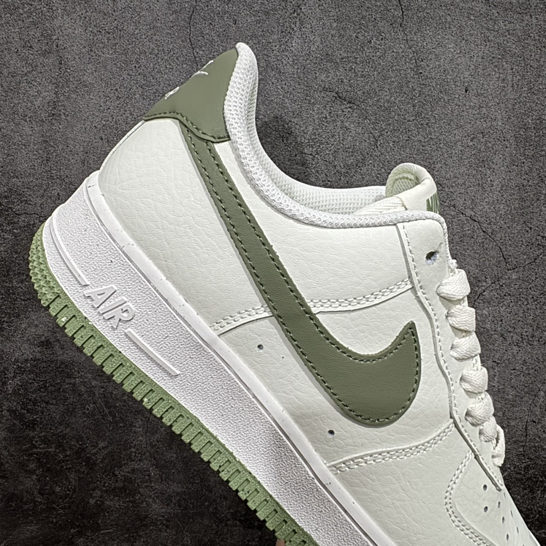 公司级NikeAirForce1Low白绿原楦头原纸板打造纯正空军版型专注外贸渠道全掌内置蜂窝气垫原盒配