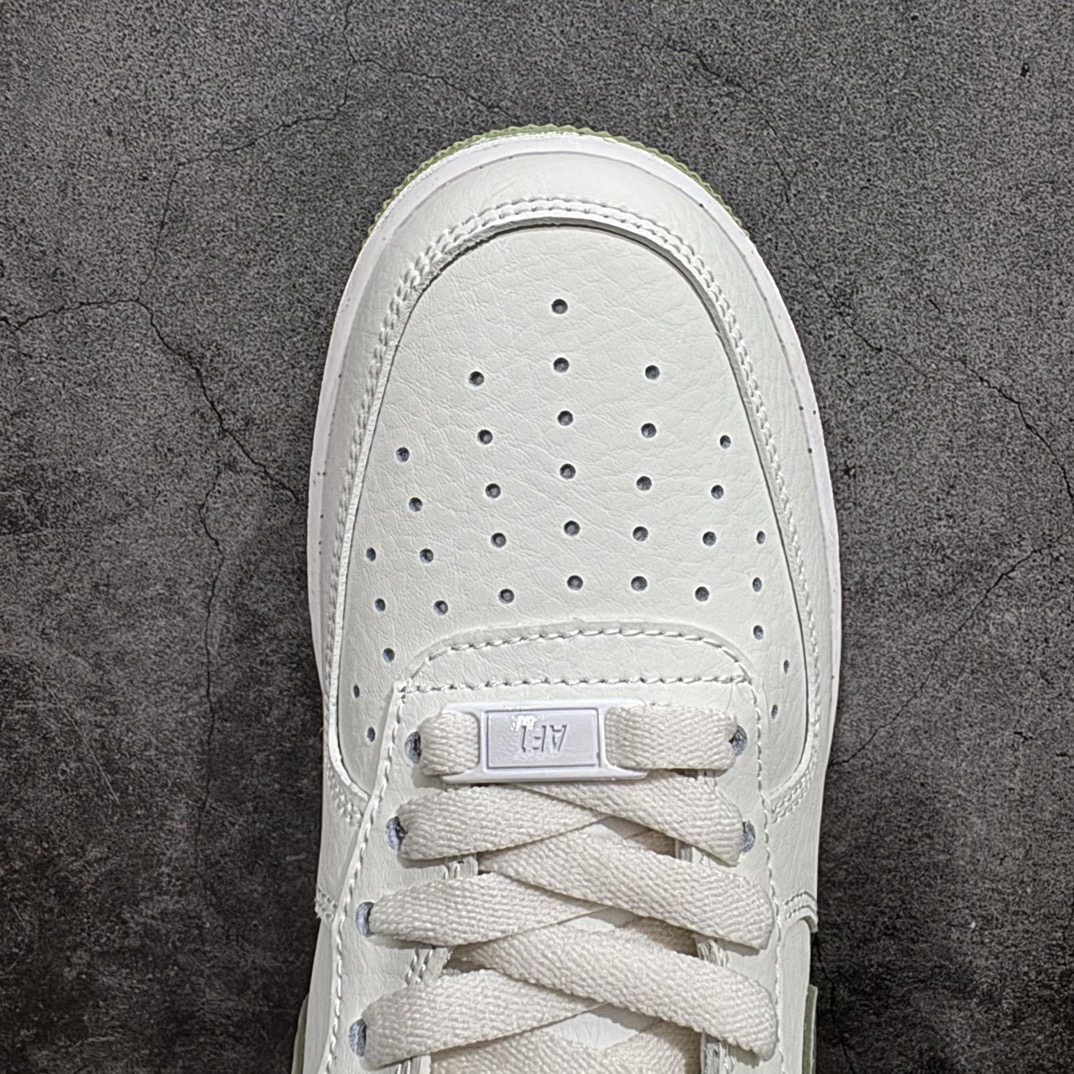 公司级NikeAirForce1Low白绿原楦头原纸板打造纯正空军版型专注外贸渠道全掌内置蜂窝气垫原盒配