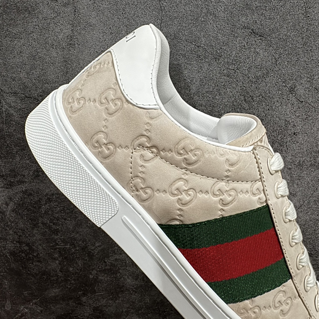 图片[7]-【顶级lw版】经典高奢古驰GUCCI古驰 Ace Embroidered Low-Top拼色刺绣系列低帮潮流百搭休闲板鞋n市售最强顶级几率混卖版本全网首发Gucci古驰小蜜蜂附送原装一致鞋舌仿磨环保纸垫 全套专柜包装物及配件外盒标和鞋底嵌入核心防伪芯片感应装置秒杀市面任何版本n意大利进口超软小牛皮+同源出厂真丝绸防尘鞋套袋原装雪梨形超软沙绒纸团高工艺无缝细空胶技术 贴楦误差0.05mm 鞋底采用固特异内外锁死工艺 最大限度弯折永不开胶 原鞋一致效果环保无味❗   尺码：35 36 37 38 39 40 41 42 43 44 编码：HH380420-鞋库