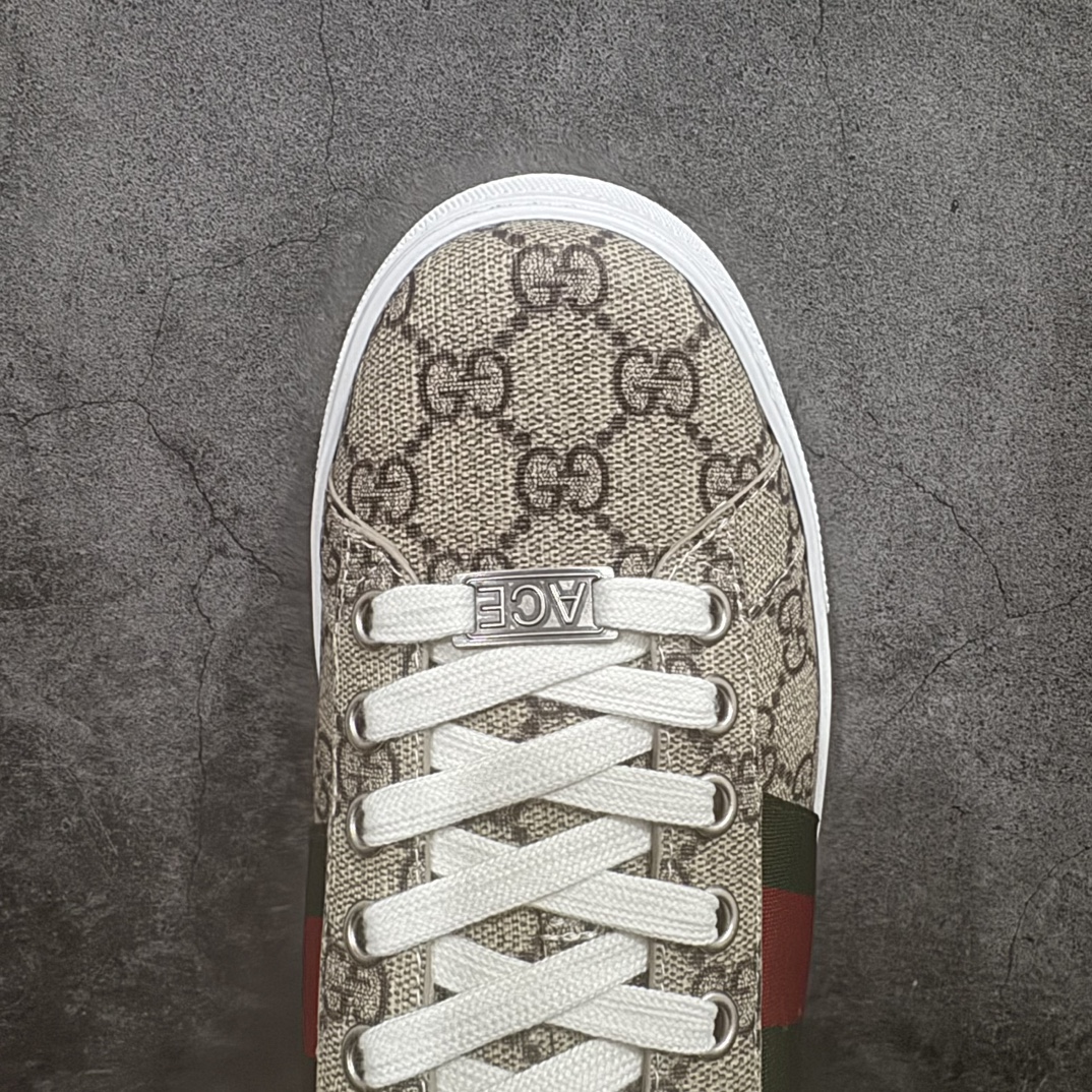 图片[5]-【顶级lw版】经典高奢古驰GUCCI古驰 Ace Embroidered Low-Top拼色刺绣系列低帮潮流百搭休闲板鞋n市售最强顶级几率混卖版本全网首发Gucci古驰小蜜蜂附送原装一致鞋舌仿磨环保纸垫 全套专柜包装物及配件外盒标和鞋底嵌入核心防伪芯片感应装置秒杀市面任何版本n意大利进口超软小牛皮+同源出厂真丝绸防尘鞋套袋原装雪梨形超软沙绒纸团高工艺无缝细空胶技术 贴楦误差0.05mm 鞋底采用固特异内外锁死工艺 最大限度弯折永不开胶 原鞋一致效果环保无味❗   尺码：35 36 37 38 39 40 41 42 43 44 编码：HH380420-鞋库