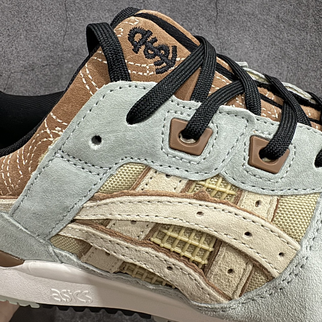 公司级AsicsGel-Lyte3反毛皮织物休闲跑步鞋GEL-LYTETIIIOG运动鞋再次以其90年代