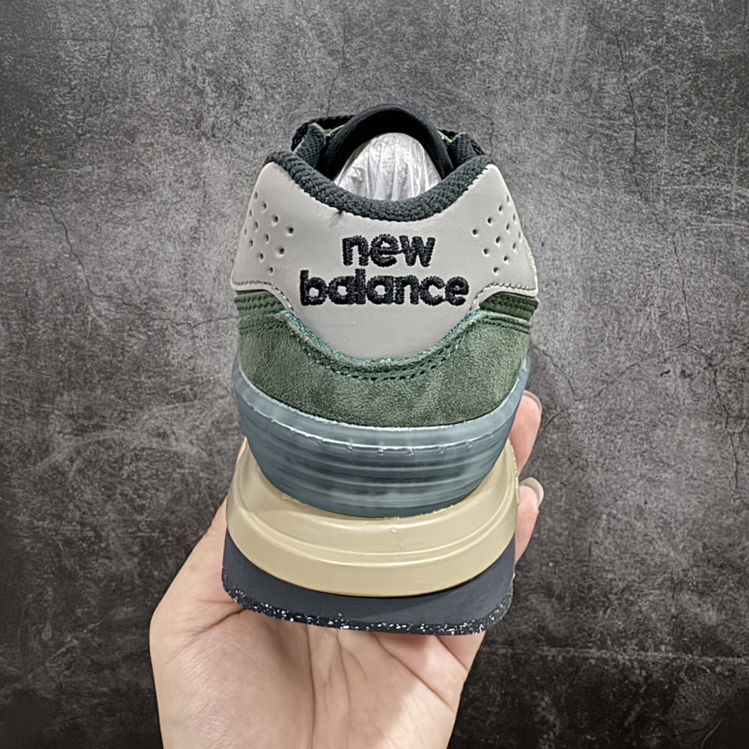 公司级StoneIslandxNB新百伦NewBalanceU574升级版系列低帮复古休闲运动慢跑鞋“石