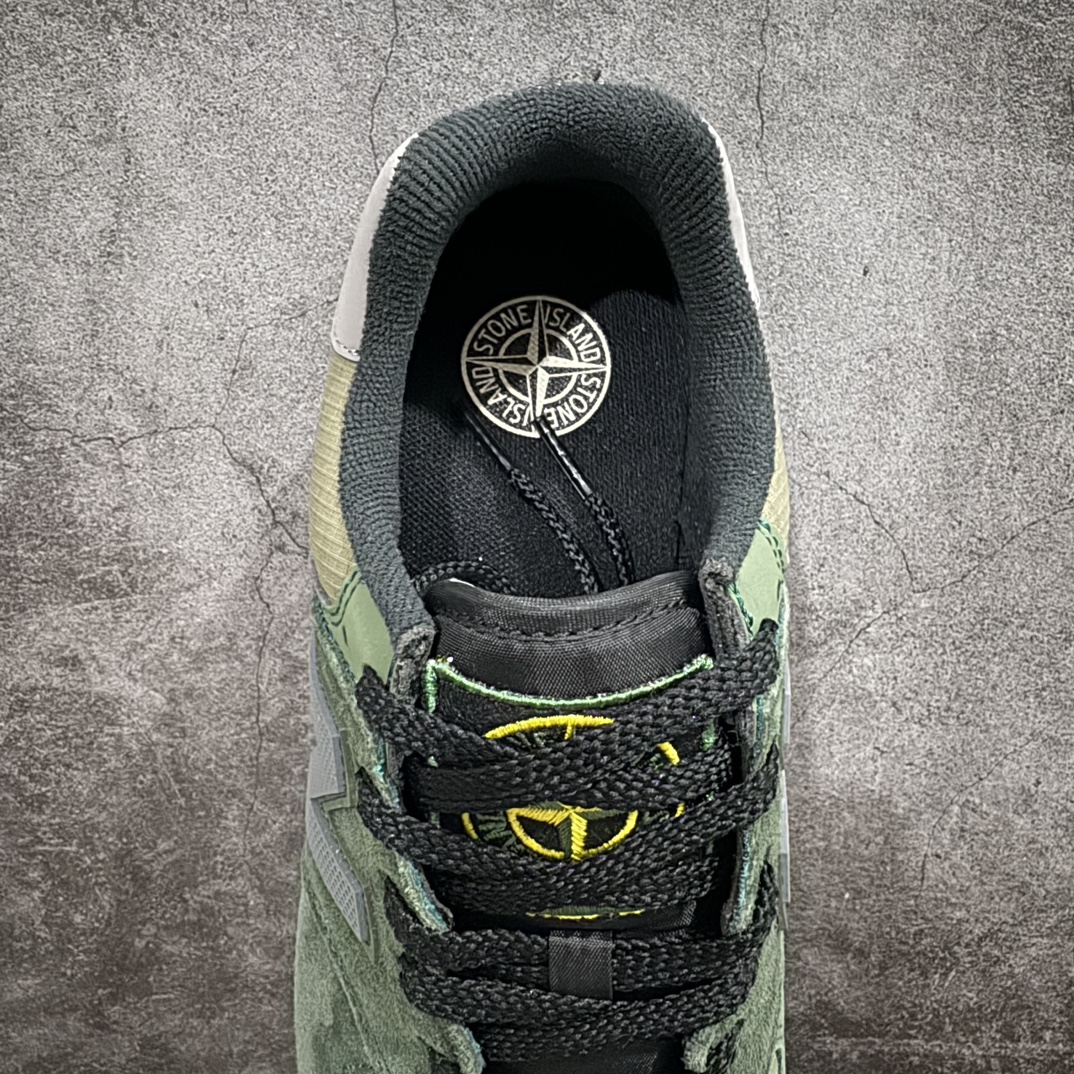 公司级StoneIslandxNB新百伦NewBalanceU574升级版系列低帮复古休闲运动慢跑鞋“石