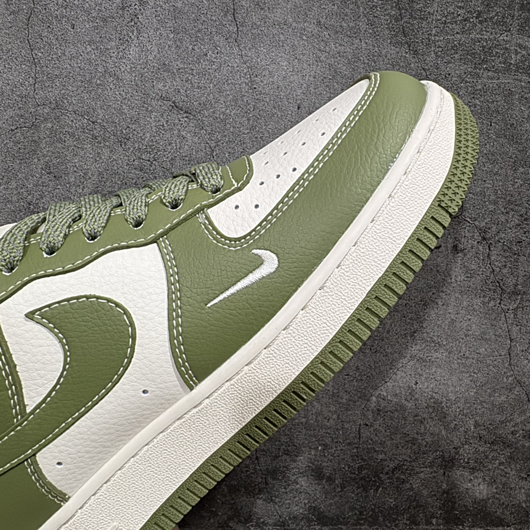 定制版 Nk Air Force 1'07 Low 斯图西联名-荷叶绿 空军一号低帮休闲板鞋 BB5353-515