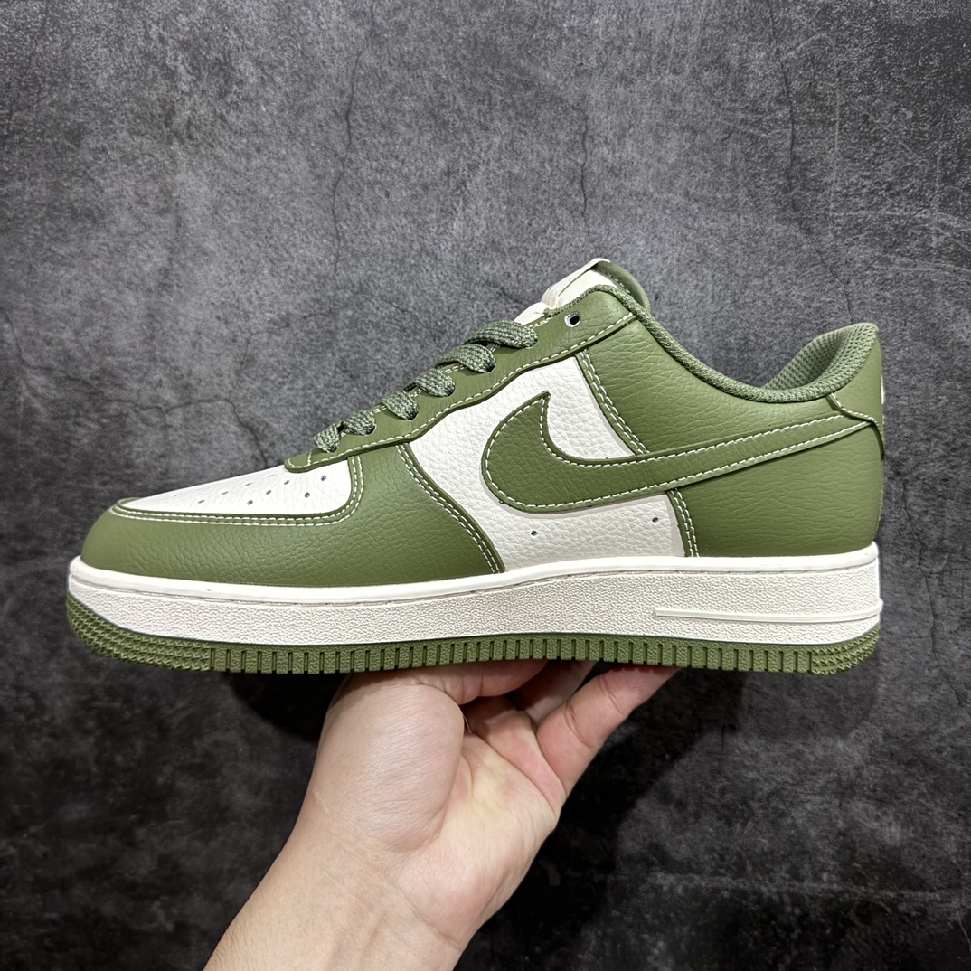 定制版 Nk Air Force 1'07 Low 斯图西联名-荷叶绿 空军一号低帮休闲板鞋 BB5353-515