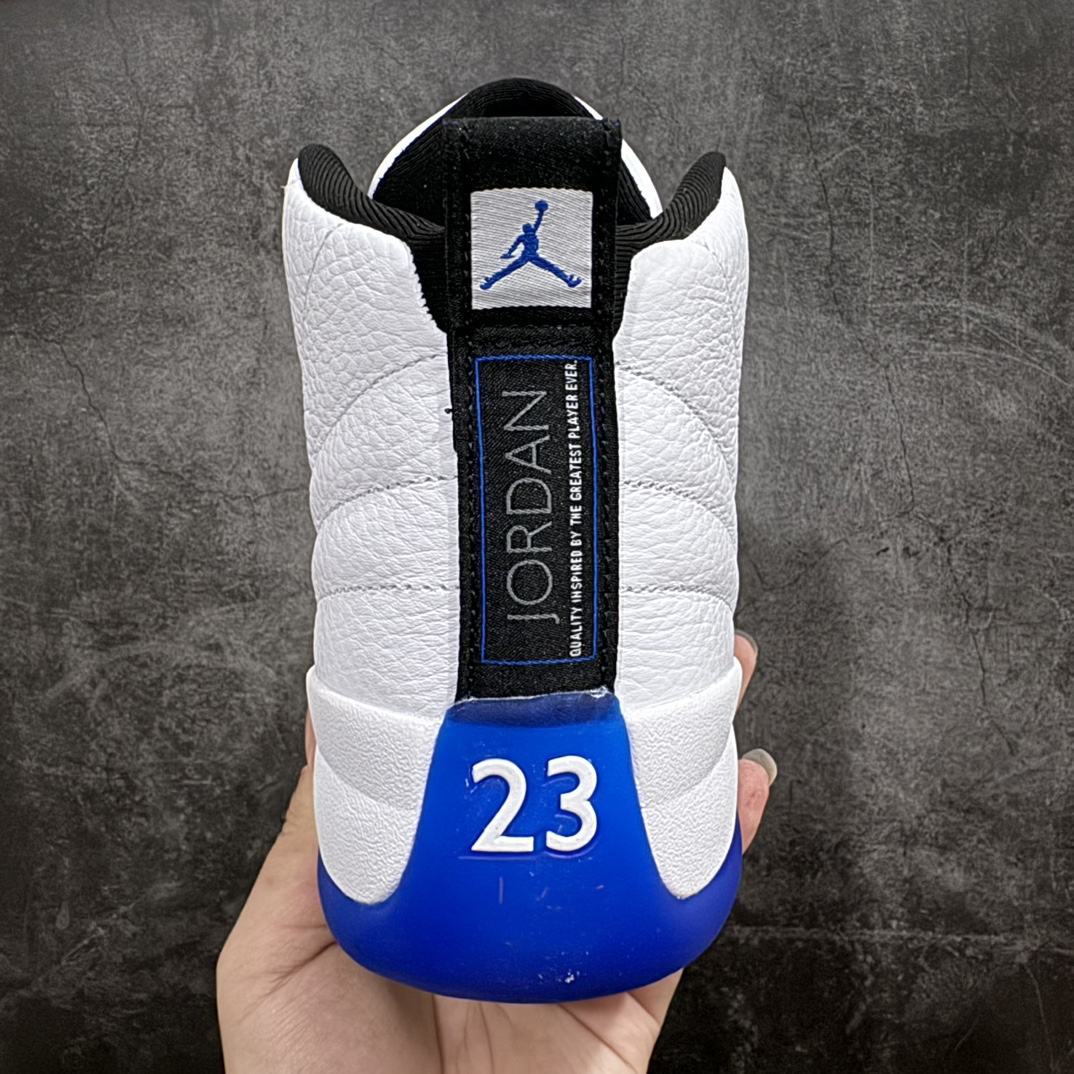 图片[4]-【XP纯原】顶级Air Jordan AJ12 BlueBerry 白蓝 货号：CT8013-140nn原楦原纸板开发 原汁原味12代鞋型进口原厂皮料 超软荔枝皮 质感满分n原厂碳板 原装材料 原厂定制金属扣 原厂电绣 支持与公司货全方位对比 只服务于5%懂鞋的高端客户 发国外可支持各种retail商店充正寄售 SIZE：40 40.5 41 42 42.5 43 44 44.5 45 45.5 46 47.5 编码：XP500520-鞋库