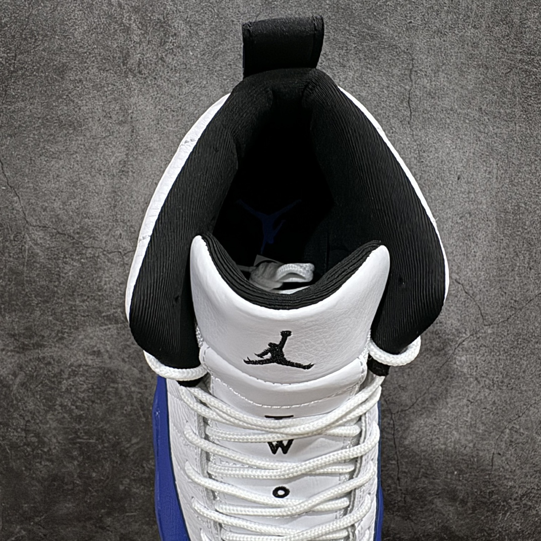 图片[8]-【XP纯原】顶级Air Jordan AJ12 BlueBerry 白蓝 货号：CT8013-140nn原楦原纸板开发 原汁原味12代鞋型进口原厂皮料 超软荔枝皮 质感满分n原厂碳板 原装材料 原厂定制金属扣 原厂电绣 支持与公司货全方位对比 只服务于5%懂鞋的高端客户 发国外可支持各种retail商店充正寄售 SIZE：40 40.5 41 42 42.5 43 44 44.5 45 45.5 46 47.5 编码：XP500520-鞋库