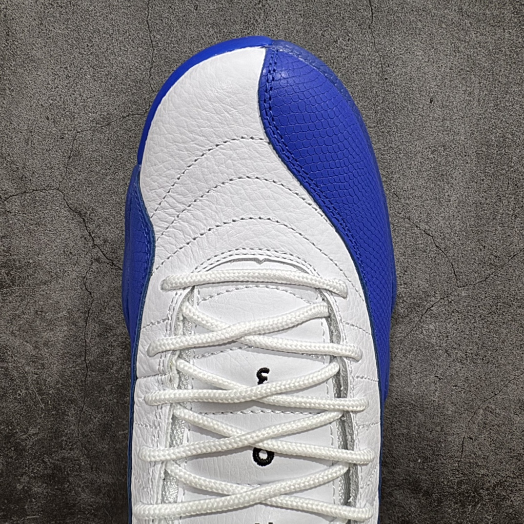 图片[5]-【XP纯原】顶级Air Jordan AJ12 BlueBerry 白蓝 货号：CT8013-140nn原楦原纸板开发 原汁原味12代鞋型进口原厂皮料 超软荔枝皮 质感满分n原厂碳板 原装材料 原厂定制金属扣 原厂电绣 支持与公司货全方位对比 只服务于5%懂鞋的高端客户 发国外可支持各种retail商店充正寄售 SIZE：40 40.5 41 42 42.5 43 44 44.5 45 45.5 46 47.5 编码：XP500520-鞋库