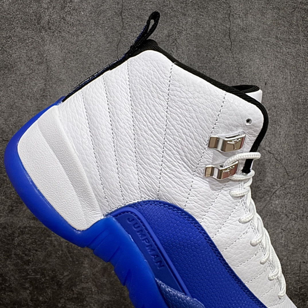 图片[7]-【XP纯原】顶级Air Jordan AJ12 BlueBerry 白蓝 货号：CT8013-140nn原楦原纸板开发 原汁原味12代鞋型进口原厂皮料 超软荔枝皮 质感满分n原厂碳板 原装材料 原厂定制金属扣 原厂电绣 支持与公司货全方位对比 只服务于5%懂鞋的高端客户 发国外可支持各种retail商店充正寄售 SIZE：40 40.5 41 42 42.5 43 44 44.5 45 45.5 46 47.5 编码：XP500520-鞋库