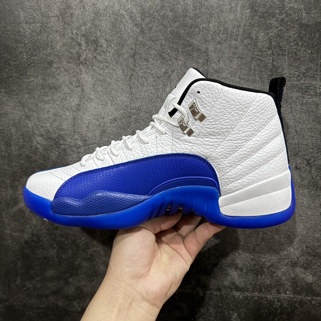 图片[2]-【XP纯原】顶级Air Jordan AJ12 BlueBerry 白蓝 货号：CT8013-140nn原楦原纸板开发 原汁原味12代鞋型进口原厂皮料 超软荔枝皮 质感满分n原厂碳板 原装材料 原厂定制金属扣 原厂电绣 支持与公司货全方位对比 只服务于5%懂鞋的高端客户 发国外可支持各种retail商店充正寄售 SIZE：40 40.5 41 42 42.5 43 44 44.5 45 45.5 46 47.5 编码：XP500520-鞋库