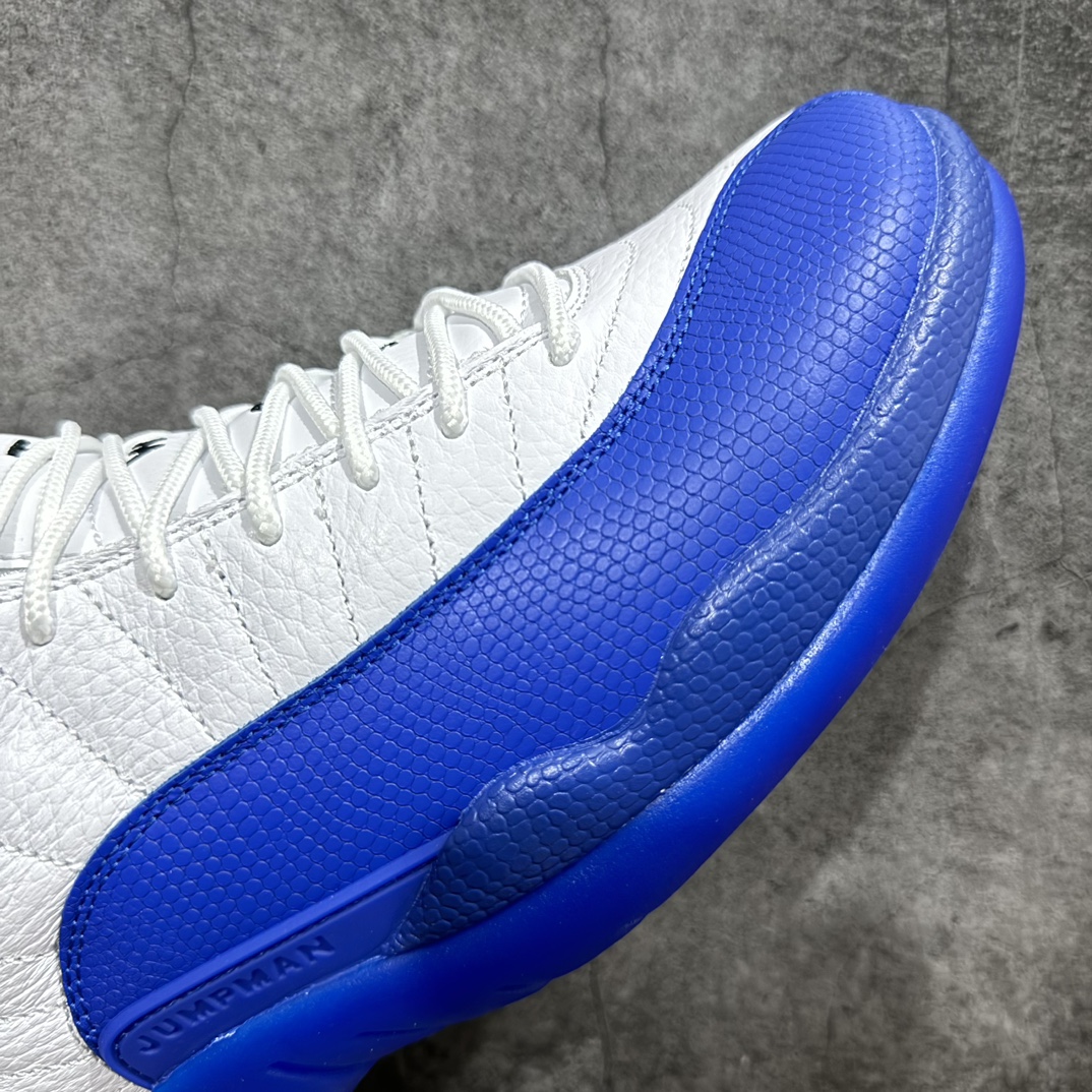 图片[6]-【XP纯原】顶级Air Jordan AJ12 BlueBerry 白蓝 货号：CT8013-140nn原楦原纸板开发 原汁原味12代鞋型进口原厂皮料 超软荔枝皮 质感满分n原厂碳板 原装材料 原厂定制金属扣 原厂电绣 支持与公司货全方位对比 只服务于5%懂鞋的高端客户 发国外可支持各种retail商店充正寄售 SIZE：40 40.5 41 42 42.5 43 44 44.5 45 45.5 46 47.5 编码：XP500520-鞋库