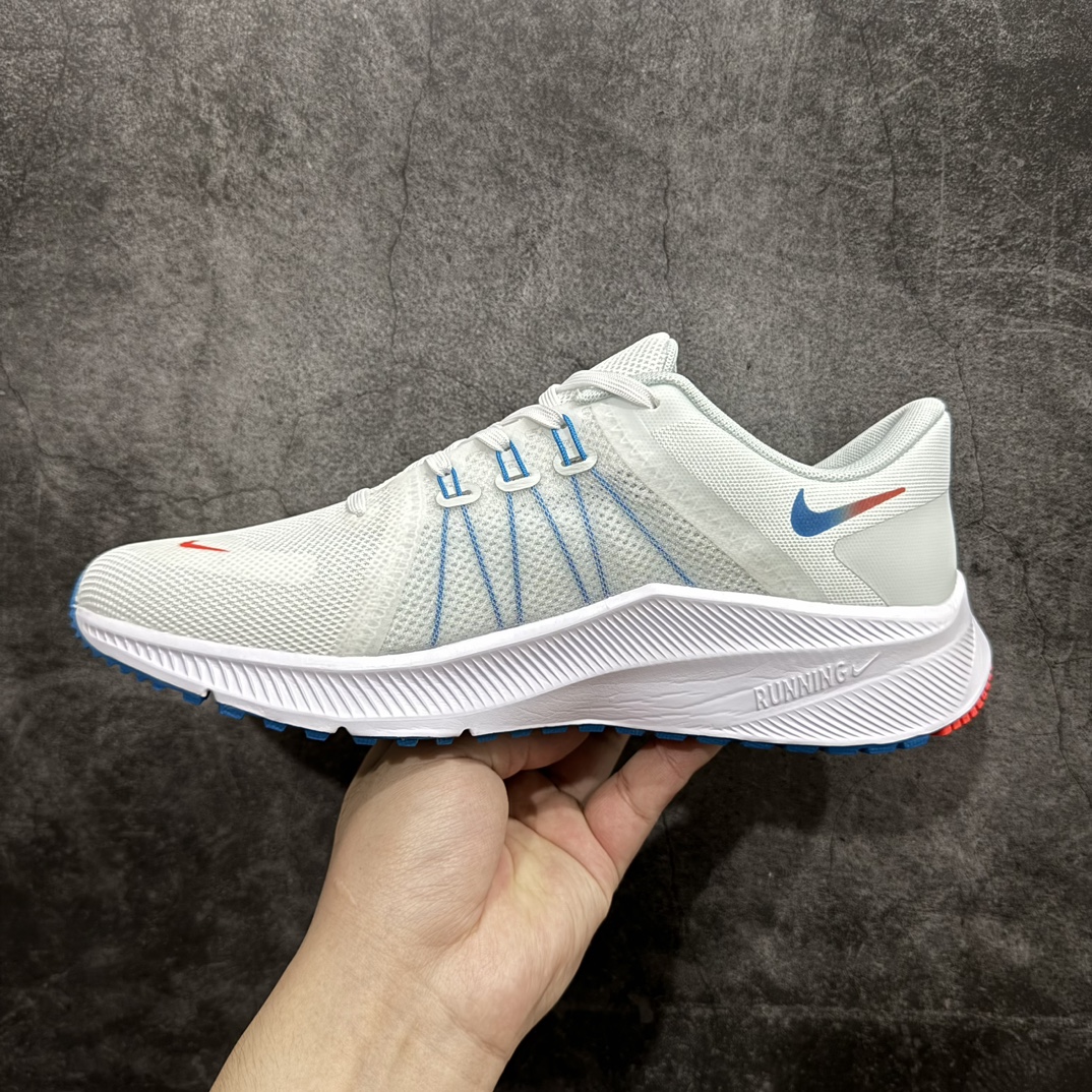 图片[2]-【福利特价】天猫原装 Nike Qust4 Qust5 缓震休闲跑鞋 灰绿 DA1105-101 渠道货库存特价 品相自观 健身 慢跑神器 两位数穿正品 国内懂的都懂 渠道货 两位数清仓福利 专供 Tmall+实体专柜的货 尺码：39 40 40.5 41 42 42.5 43 44 44.5 45-选品中心