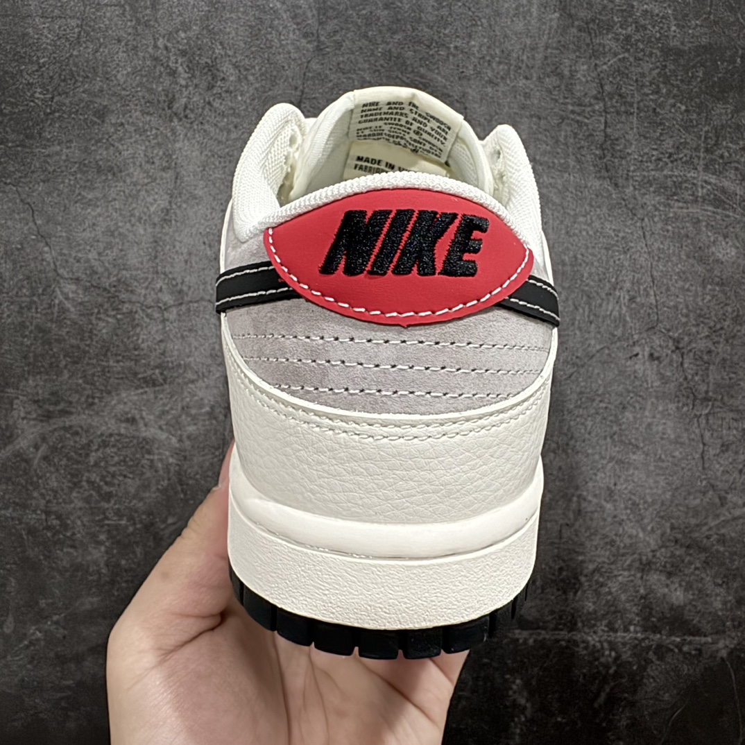 定制版 Nk SB Dunk Low 斯图西系列-猪八米黑勾 周年高端定制 低帮休闲板鞋 SJ1089-001