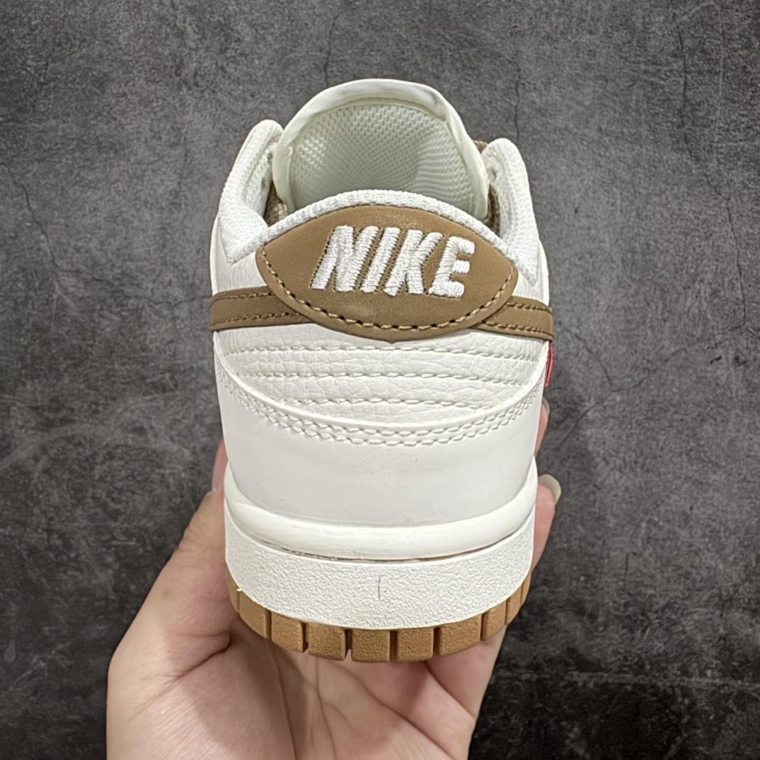 定制版NikeSBDunkLowxSuPreme白棕纯原大厂出品极力推荐原装头层材料独家版型蒸餾加工帶來