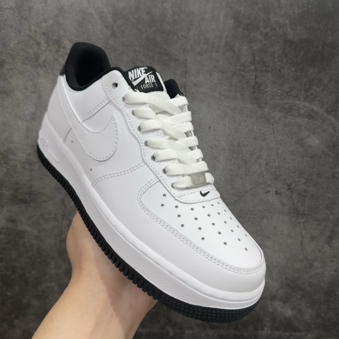 NikeAirForce1Low白黑休闲板鞋官方同步原装级别原楦头原纸板打造纯正空军版型#专注外贸渠道全