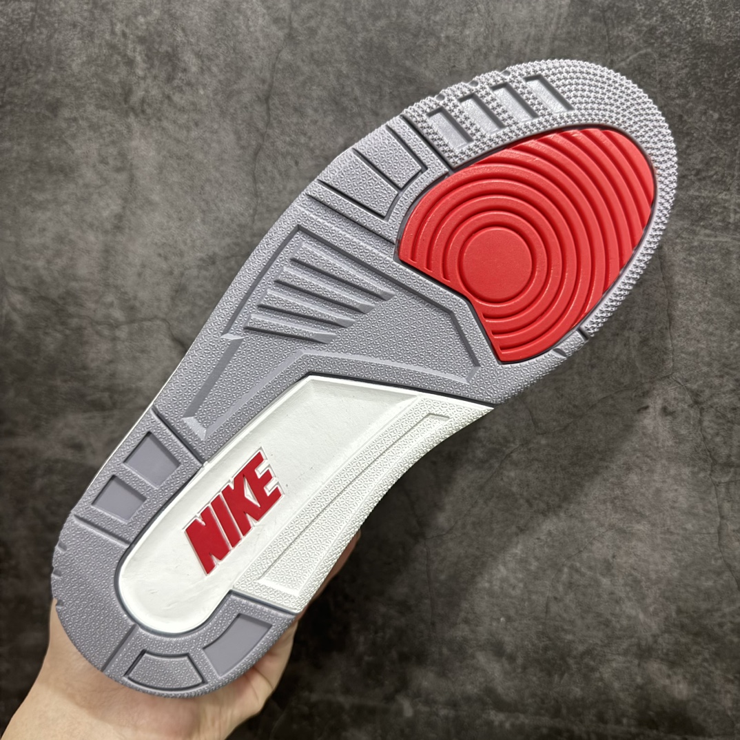 莞产版AirJordan3OG“BlackCement”2024版aj3黑水泥出货货号DN3707-01