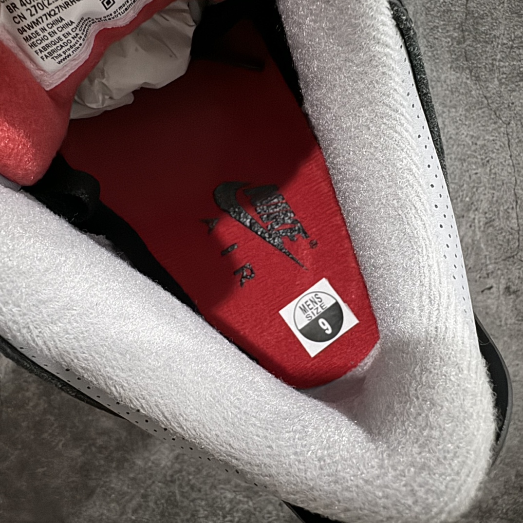 图片[9]-【莞产裁片版】Air Jordan 3 OG “Black Cement” 2024版aj3黑水泥出货  货号：DN3707-010nn原楦原纸板开发 确保原汁原味原厂皮料质感色泽绝无偏差完美中底拉帮 原厂中底钢印 原档案大底 如假白送 大底纹路气垫通透度PU的回弹性均百分百还原原厂电绣鞋舌飞人刺绣针数立体讲究精细欢迎对比正品原鞋  尺码：40.5-48.5 编码：LJQ480500-鞋库