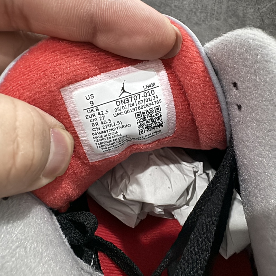 图片[8]-【莞产裁片版】Air Jordan 3 OG “Black Cement” 2024版aj3黑水泥出货  货号：DN3707-010nn原楦原纸板开发 确保原汁原味原厂皮料质感色泽绝无偏差完美中底拉帮 原厂中底钢印 原档案大底 如假白送 大底纹路气垫通透度PU的回弹性均百分百还原原厂电绣鞋舌飞人刺绣针数立体讲究精细欢迎对比正品原鞋  尺码：40.5-48.5 编码：LJQ480500-鞋库