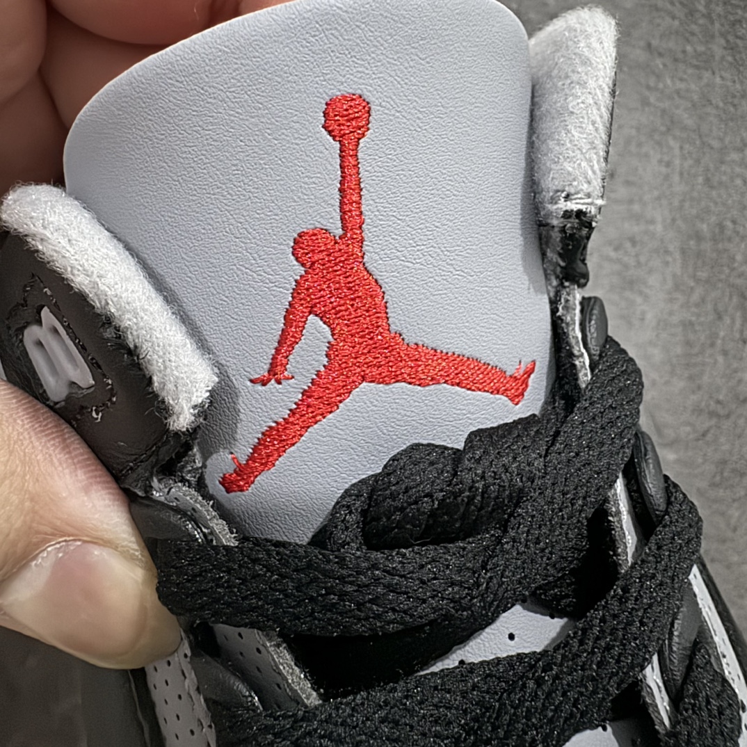 图片[7]-【莞产裁片版】Air Jordan 3 OG “Black Cement” 2024版aj3黑水泥出货  货号：DN3707-010nn原楦原纸板开发 确保原汁原味原厂皮料质感色泽绝无偏差完美中底拉帮 原厂中底钢印 原档案大底 如假白送 大底纹路气垫通透度PU的回弹性均百分百还原原厂电绣鞋舌飞人刺绣针数立体讲究精细欢迎对比正品原鞋  尺码：40.5-48.5 编码：LJQ480500-鞋库