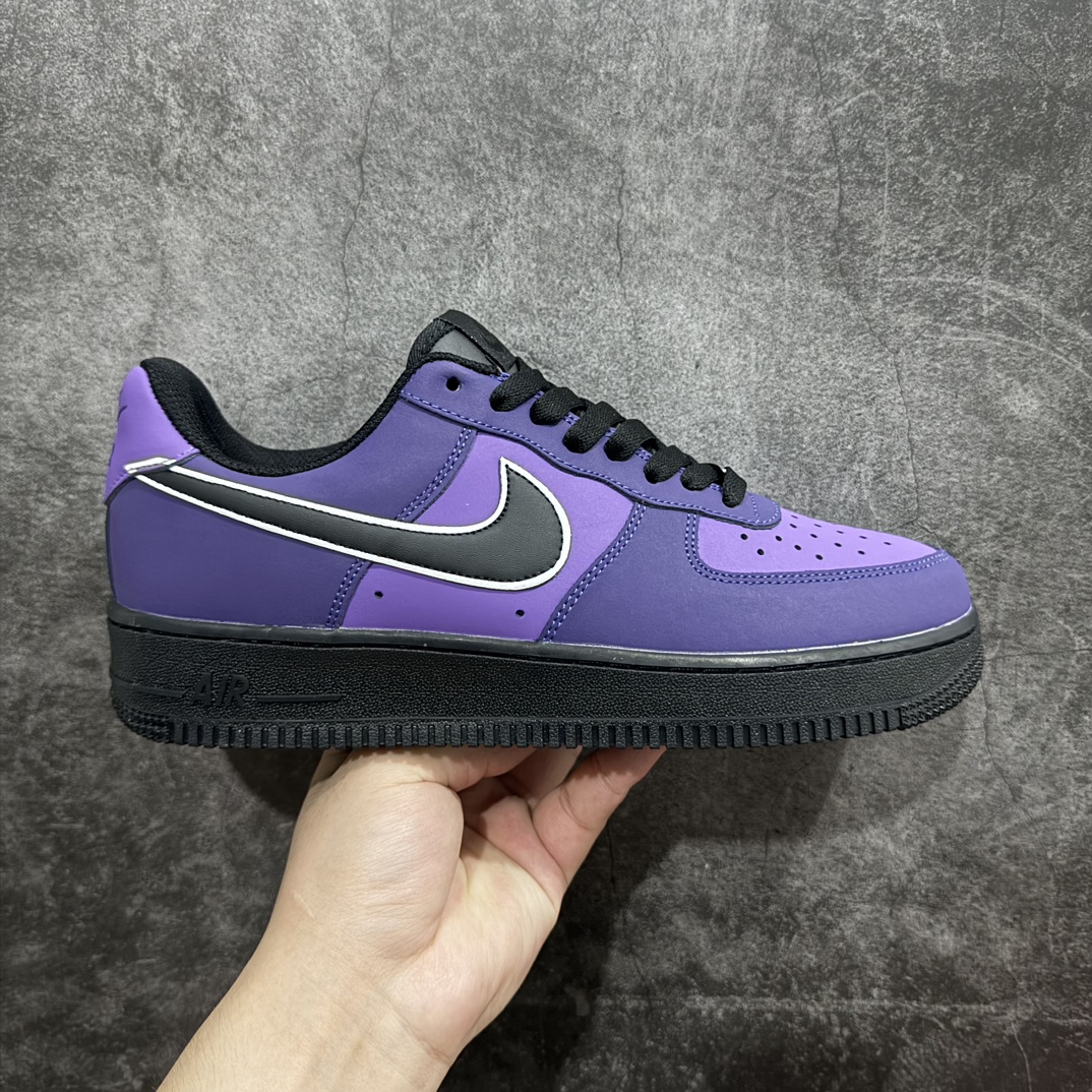 NikeAirForce1Low07紫龙虾Vlad紫原楦头原纸板打造纯正低帮空军版型专注外贸渠道全掌内置