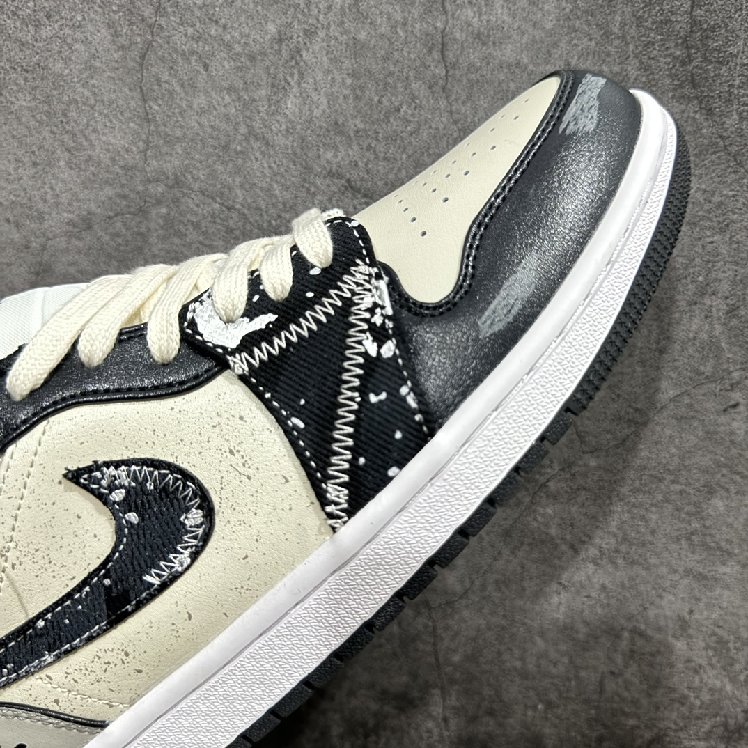 FS礼盒版AirJordanAJ1Low熊猫恶作剧全系-星际迷航黑白独家正确版本原鞋开发品质细节完美复刻