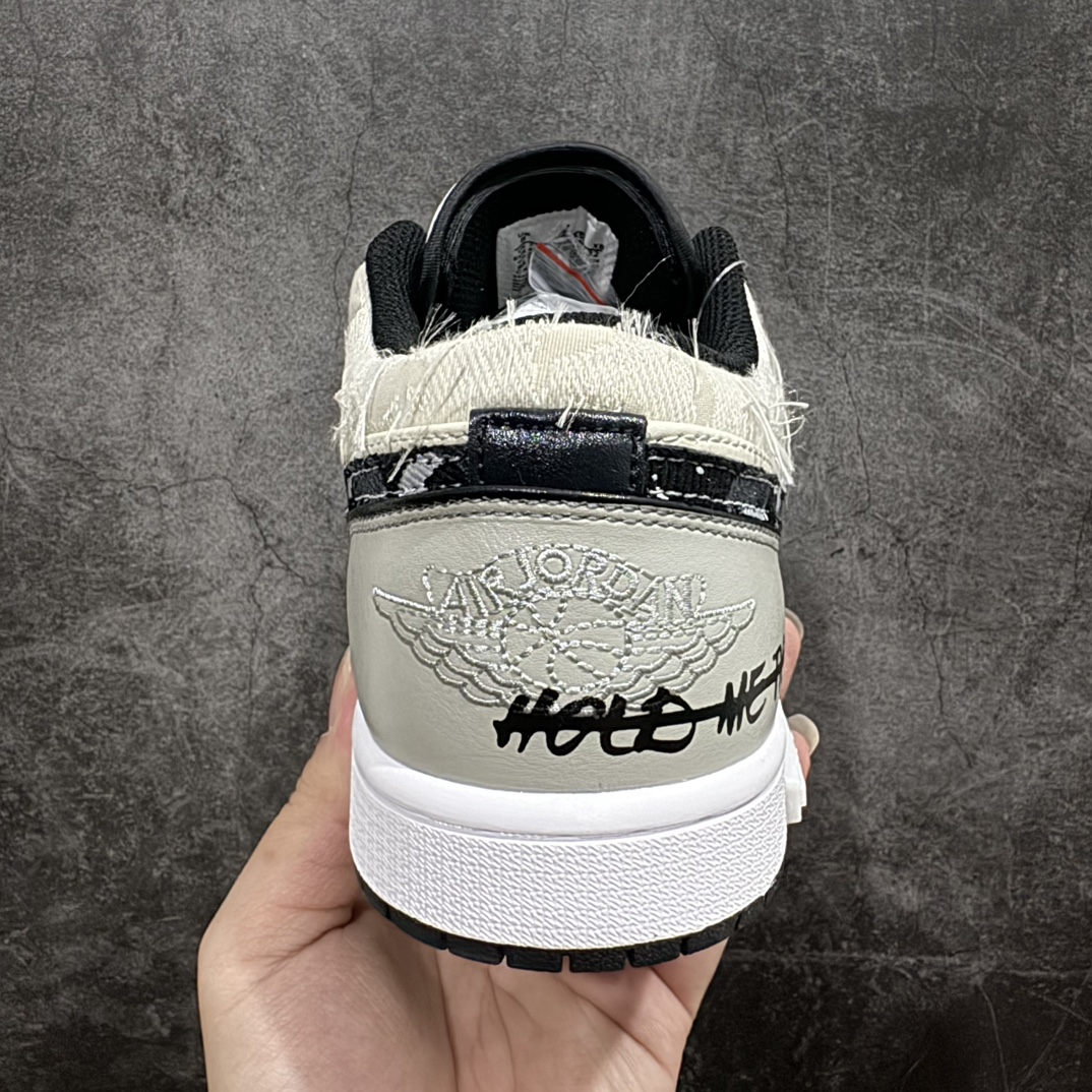 FS礼盒版AirJordanAJ1Low熊猫恶作剧全系-星际迷航黑白独家正确版本原鞋开发品质细节完美复刻