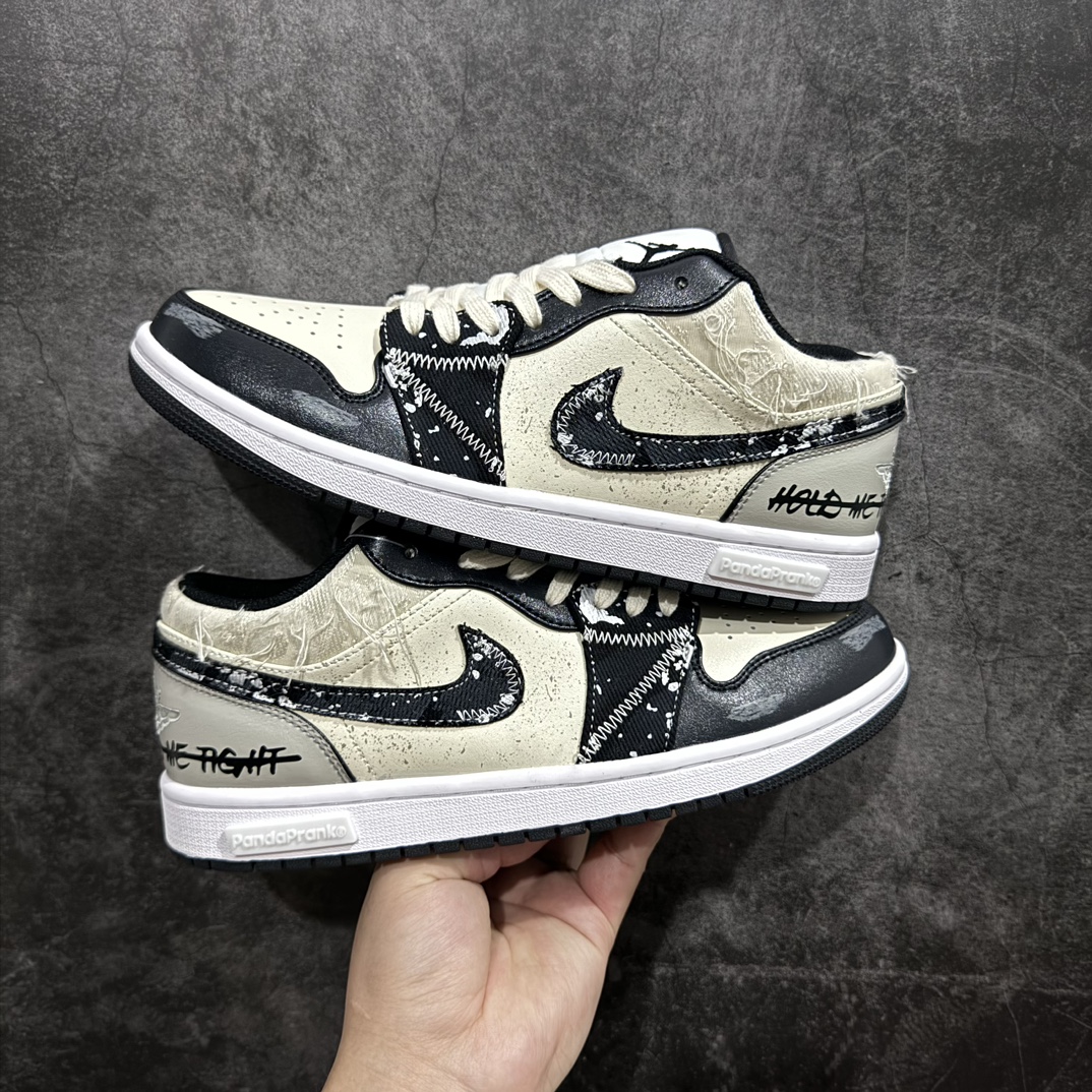 FS礼盒版AirJordanAJ1Low熊猫恶作剧全系-星际迷航黑白独家正确版本原鞋开发品质细节完美复刻