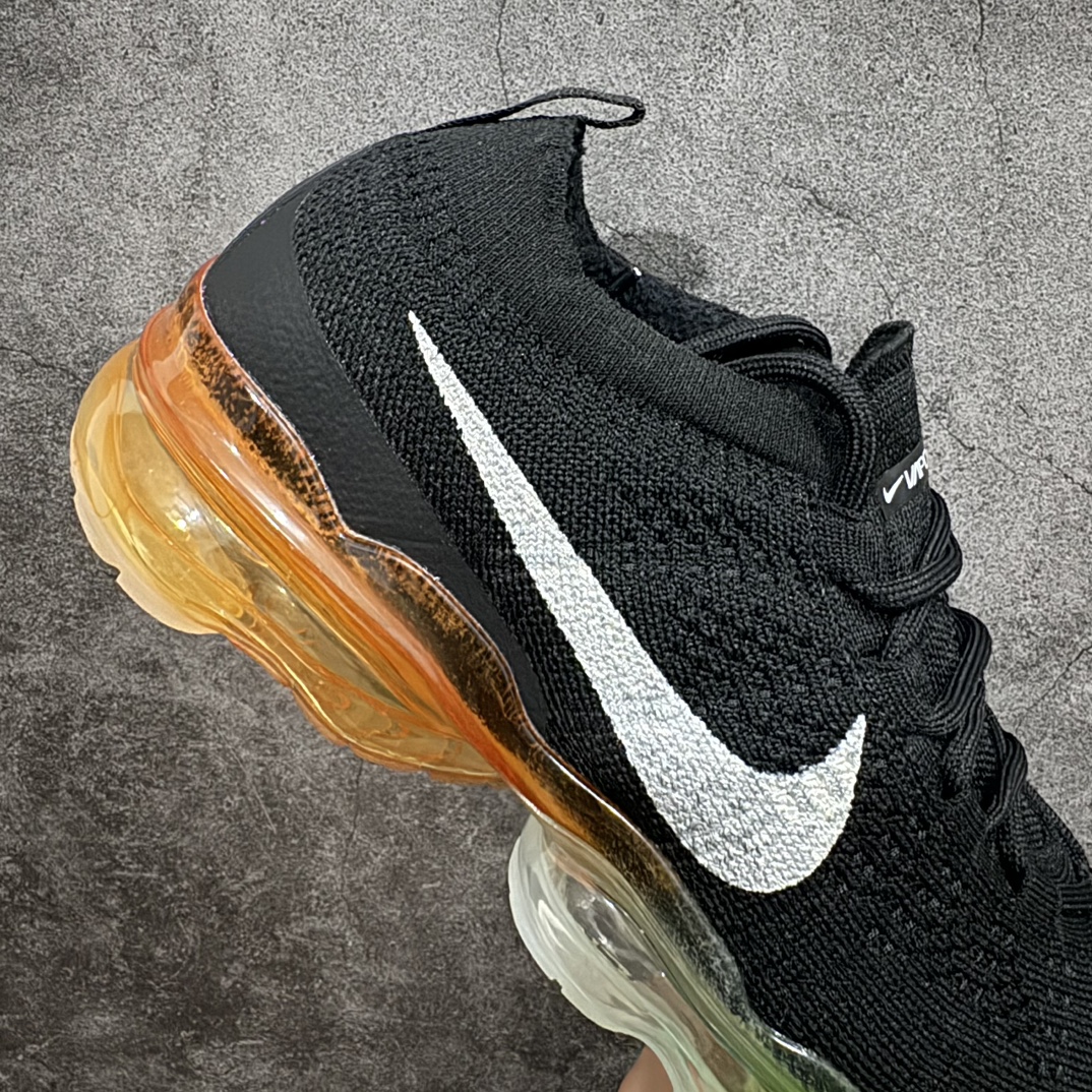 纯原YH版2023款NikeAirVaPorMaxFlyknit耐磨黑彩虹底低帮跑步鞋货号:DV1678