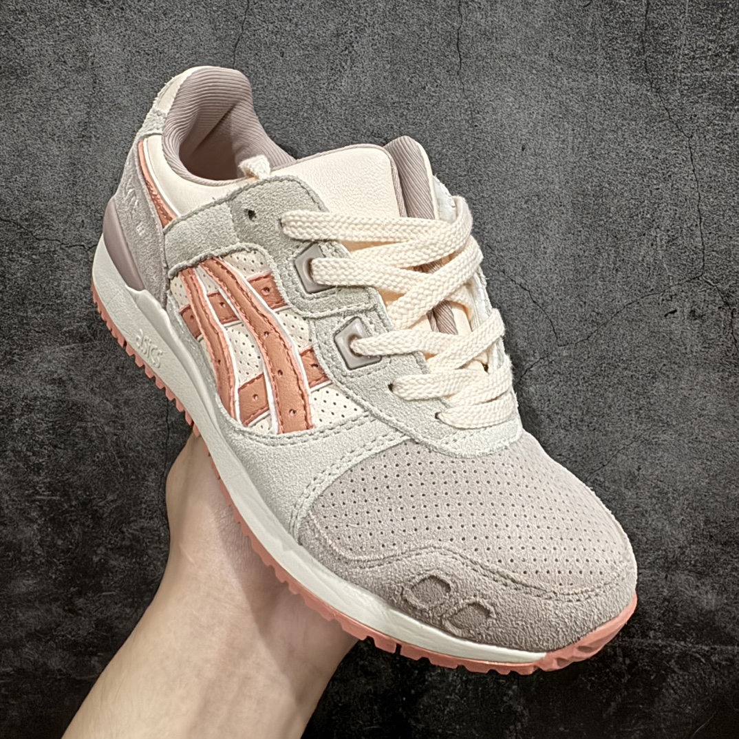 公司级AsicsGel-Lyte3反毛皮织物休闲跑步鞋GEL-LYTETIIIOG运动鞋再次以其90年代