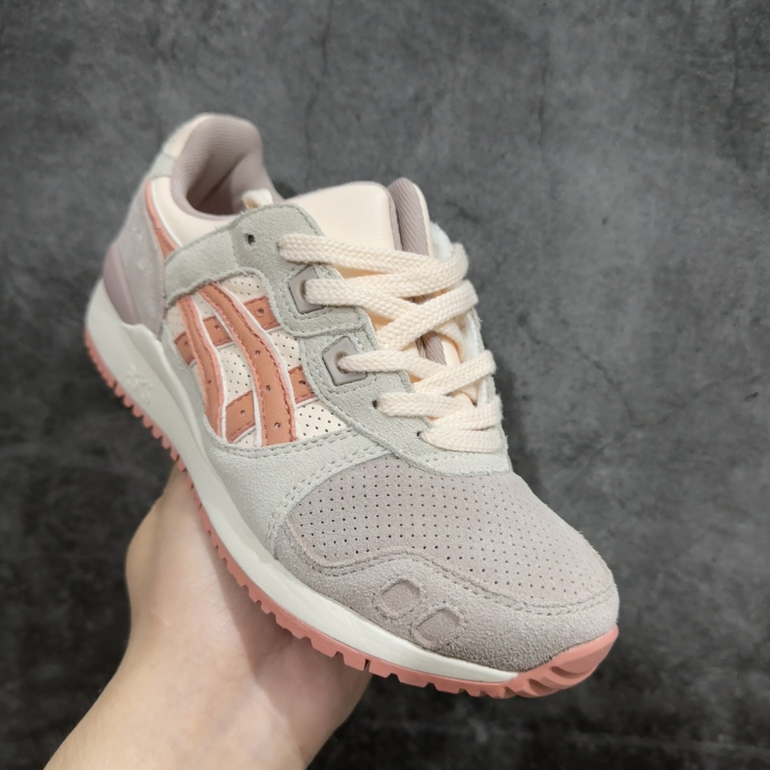 公司级AsicsGel-Lyte3反毛皮织物休闲跑步鞋GEL-LYTETIIIOG运动鞋再次以其90年代