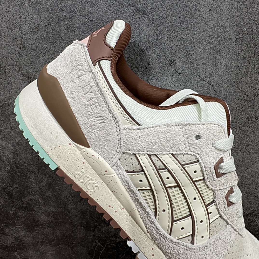 公司级AsicsGel-Lyte3反毛皮织物休闲跑步鞋GEL-LYTETIIIOG运动鞋再次以其90年代