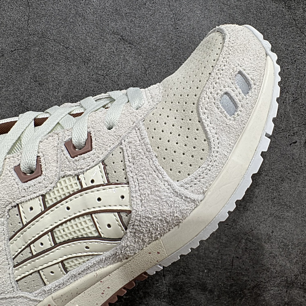 公司级AsicsGel-Lyte3反毛皮织物休闲跑步鞋GEL-LYTETIIIOG运动鞋再次以其90年代