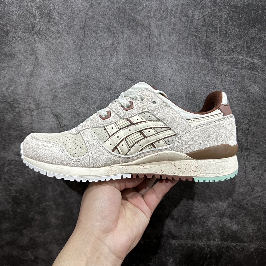 公司级AsicsGel-Lyte3反毛皮织物休闲跑步鞋GEL-LYTETIIIOG运动鞋再次以其90年代