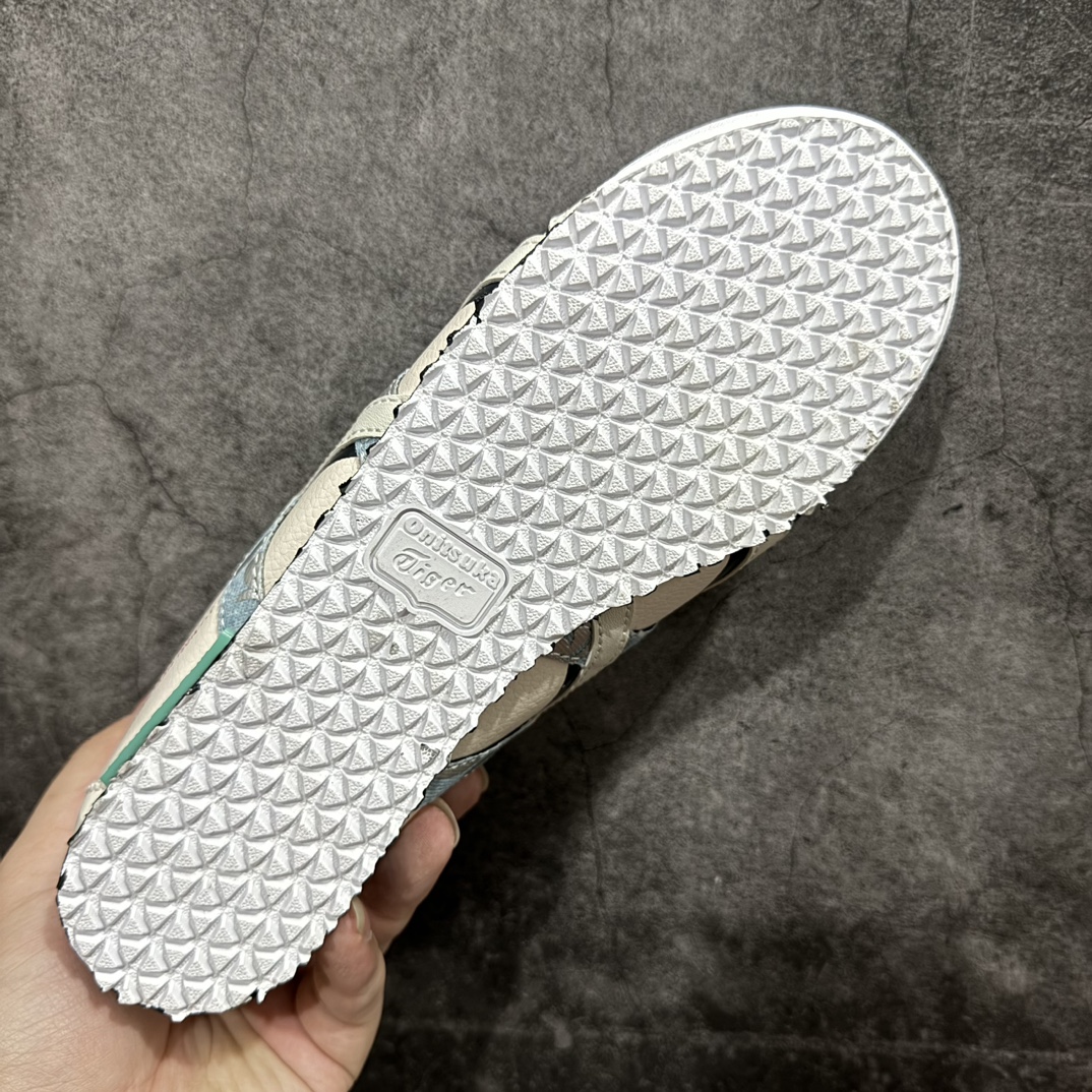 定制版OnitsukaTigerMEXICO66SLIP-ON鬼冢虎龙年限定款游龙则灵蓉雪米蓝男女同款低