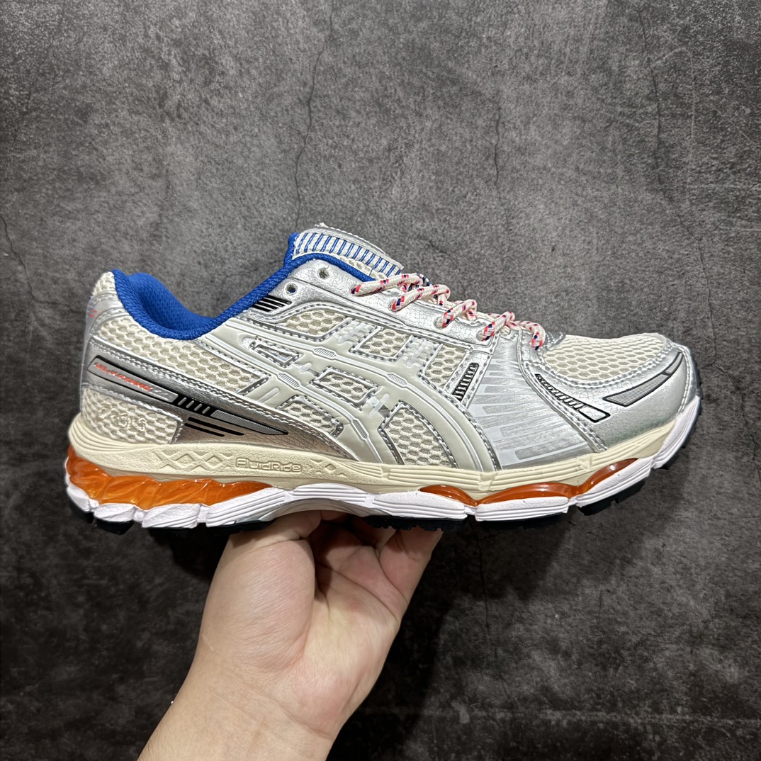 纯原版AsicsGel-Kayano12.1亚瑟士运动休闲透气专业跑鞋采用工程弹性双层再生针织密度鞋面材