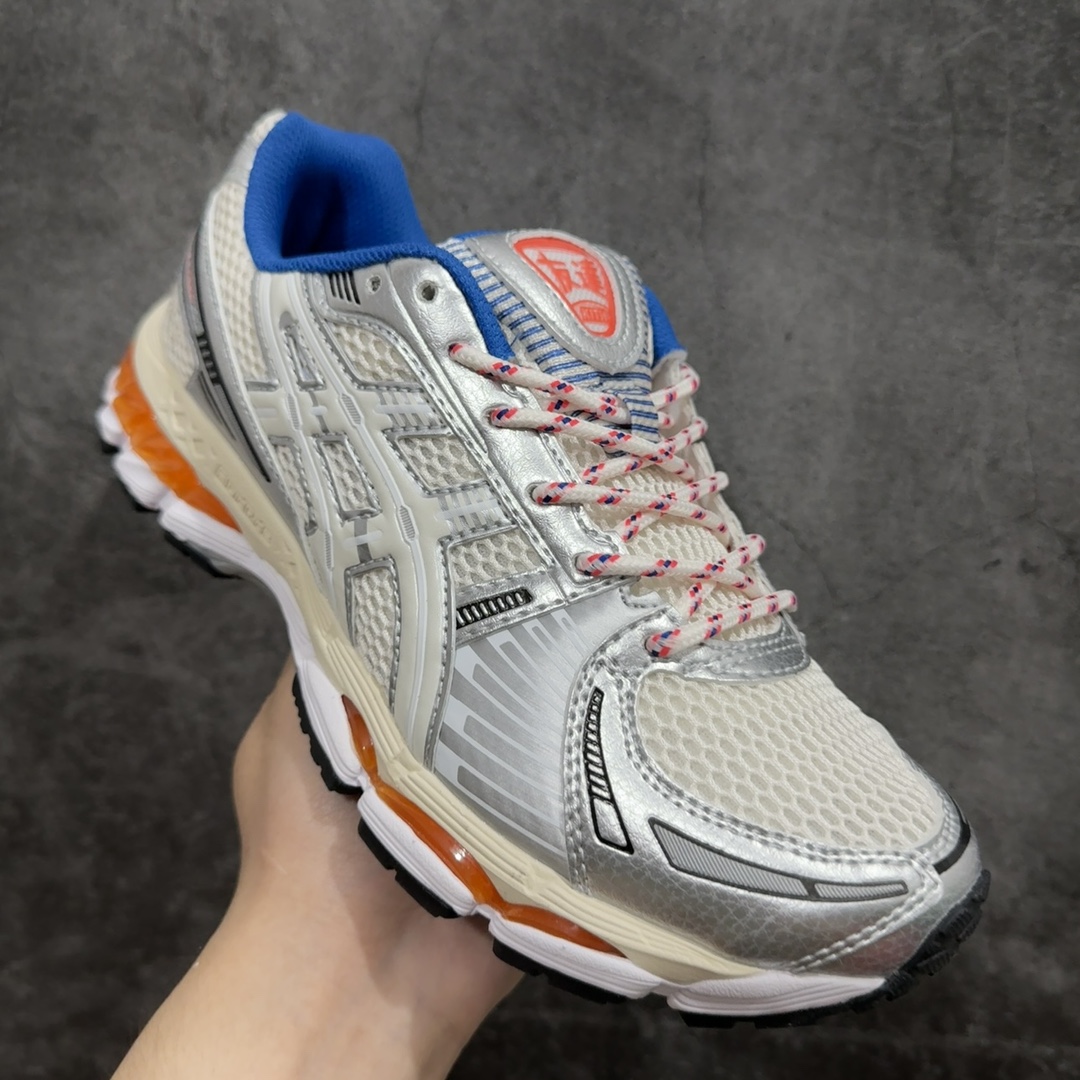 纯原版AsicsGel-Kayano12.1亚瑟士运动休闲透气专业跑鞋采用工程弹性双层再生针织密度鞋面材